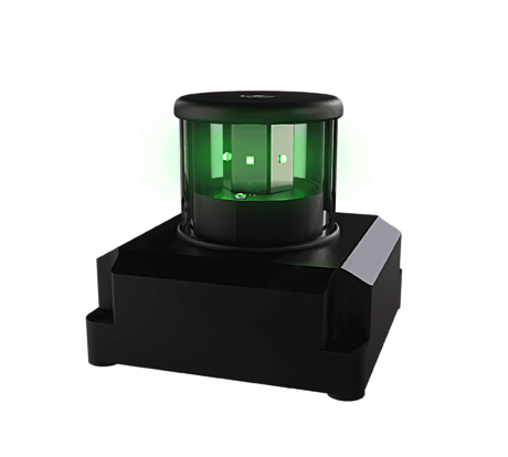 C50-X220-3H-K0-C-100 All-round Green 360° Корпус алюм. квадр. черный 3nm 3,2W