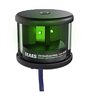 C50-O24-3H-00-C-100 Signal Green 180° Алюминиевый корпус черный, стандартное основание 3nm 3,2W