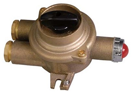 1138/P/10A-2xZ14 (HHL312-3 -) 10A 250V Латунь IP56 -25...+45°C - 2xM24x1,5