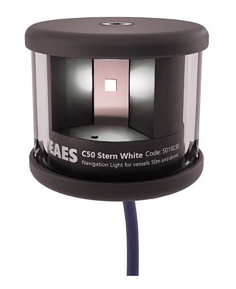 C50-K24-3B-00-C-100 Stern White 135° Алюминиевый корпус черный, стандартное основание 3nm 1,7W