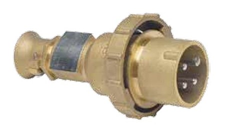 PL-16A-MS-500V-4P-3H-IP56 (16/ST/3h) (CTS3-2/14) 16A 380/440V Латунь IP56 -25...+45°C - M30x2 -