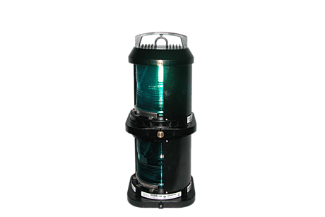 CXH1-10P Starboard double Green 112,5° 3nm 65W 230VAC/24VDC Черный корпус из поликарбоната