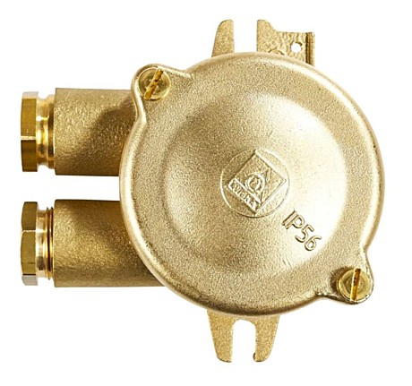 1150-2xZ14 (JXH202 1150) 90x110x54мм Латунь IP56 -25...+45°C -