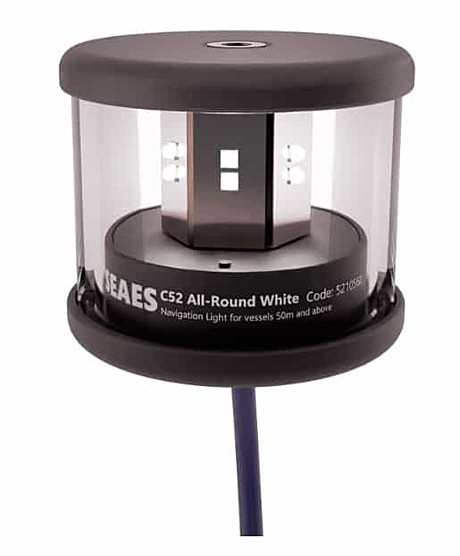 C52-X24-3B-00-C-100 All-round double White 360° Алюминиевый корпус черный, стандартное основание 3nm