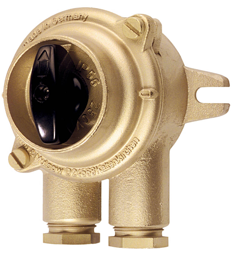 1133/2/We/10A-2xZ14 (HH212-3 1133/2) 10A/16A 250V Латунь IP56 -25...+45°C - 2xM24x1,5