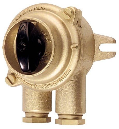 1133/2/P/10A-2xZ14 10A 250V Латунь IP56 -25...+45°C - 2xM24x1,5