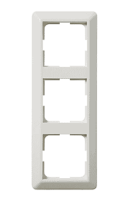 RS16 3-FRAME 9142 Рамка тройная к механизмам 3598, 4968, цвет белый 