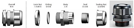 Ex-M2012B M20x1,5 d6-12мм IP68 -20°C...+80°C Ex Полиамид RAL 9005 Черный 5.210.2003.1011