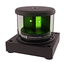 C50-O24-3H-K0-C-100 Signal Green 180° Алюминиевый корпус черный, квадратное основание 3nm 3,2W