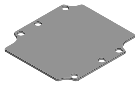 ACC_Mounting plate for 01.080806 10011001