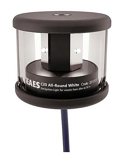 C20-X24-2BP-K0-C-100 All-round flash White 360° Алюм. корпус черный, квадр. основание 2nm 1,5W
