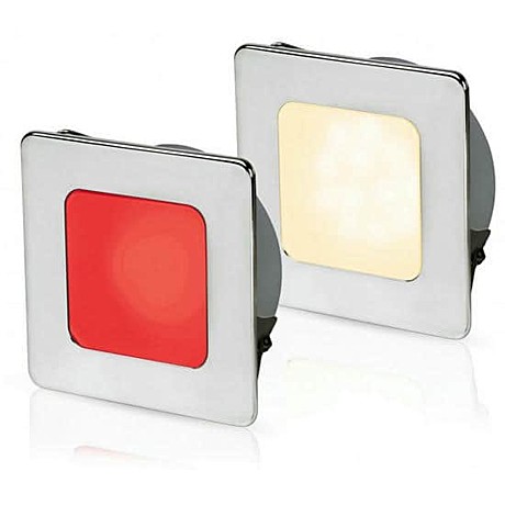 EuroLED95 Downlight Gen2 Red Square St. steel 2JA 958 340-621