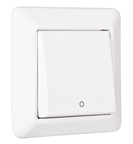 RS16/2 I PW FLUSH+RS 1-frame Выключатель судовой встраиваемый с одной клавишей IP21 5119
