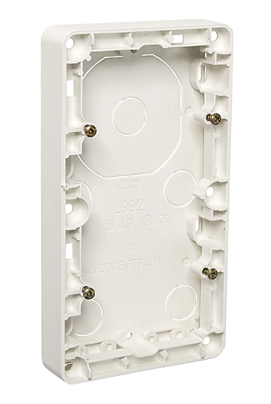 L676 Dob kap RS16 18mm PH Двухместный корпус для переоборудования встроен. оборудования в накладн.