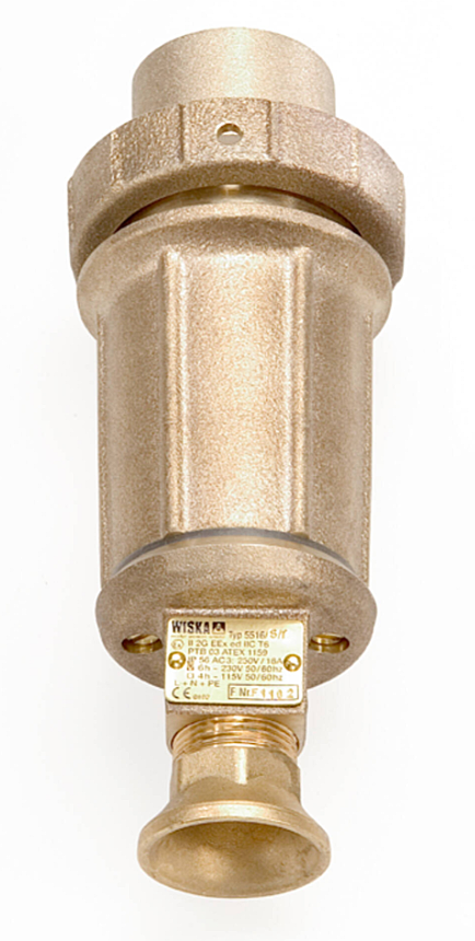 Ex-5516/ST/6h/1x24-Z14 16A 250V латунь IP56 -40...+40°C M24x1,5 Ex