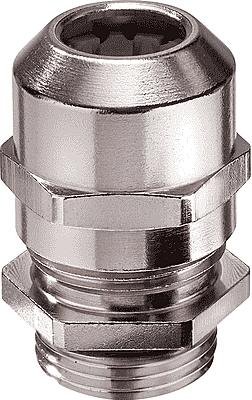 EMSKV 16 LT d4,5-10мм IP68/IP69 -60°C...+100°C - Никелированная латунь (50шт/уп) 