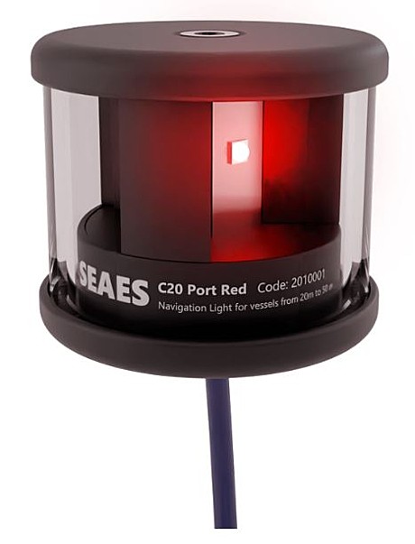 C20-P24-2A-00-C-100 Port Red 112,5° Алюминиевый корпус черный, стандартное основание 2nm 1,2W