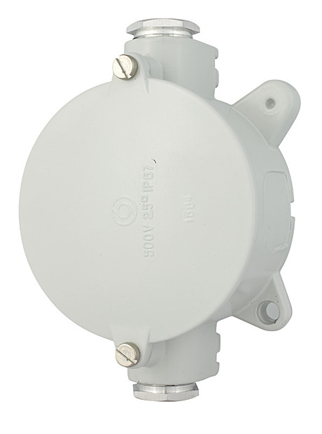 JUNCTION BOX 2.5MM² 400V IP67 MARINE MODEL 1604 / 2 7035 120x100x51мм Al IP67 - 1623302