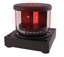 C20-O24-2A-K0-C-100 Signal Red 180° Алюминиевый корпус черный, квадратное основание 2nm 1,9W
