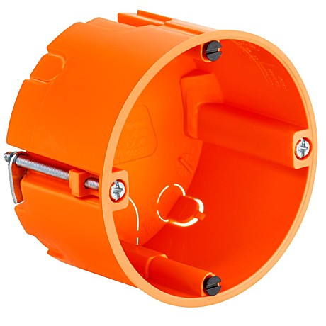 O-range one-gang box for thin boarding 68x68x41мм Пластик IP30 9068-04