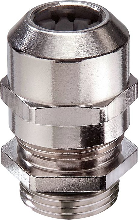 EMSKV 40 d16-28мм IP68/IP69 -40°C...+100°C - Никелированная латунь (10шт/уп) 