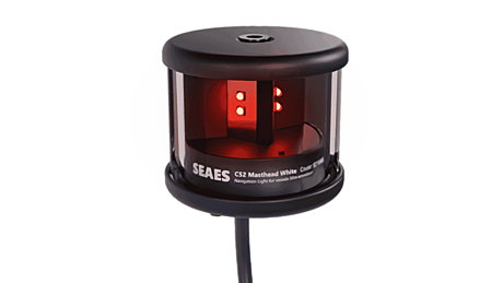 C52-O24-3A-00-C-100 Signal double Red 180° Алюминиевый корпус черный, стандартное основание 3nm 2x3,
