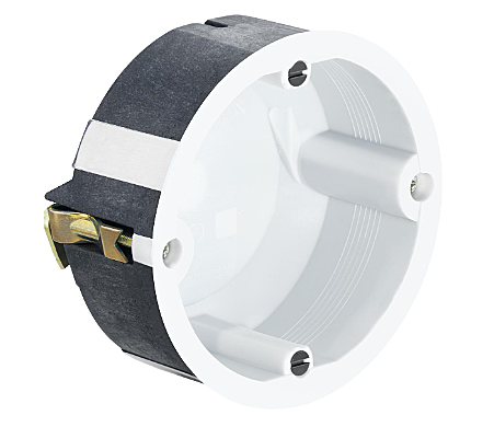 One-gang box HWD B15 for thin boarding 40 mm 74x74x40мм Пластик IP30 9461-14