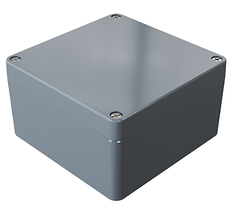 Aluminium Enclosure Standard 160x160x91 Al IP66 -40...+90°C - 01161609