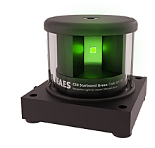 C50-K24-3H-K0-C-100 Heck Kiel Green 135° Алюминиевый корпус черный, квадратное основание 3nm 2,1W