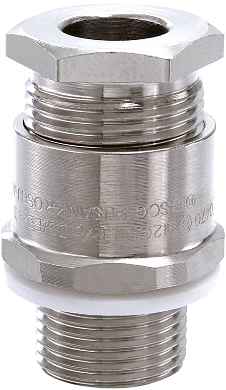 OS-A2F-U 20 / M20 d9-15,3мм IP66/IP67 -60°C...+110°C Ex Никелированная латунь (1шт/уп) 